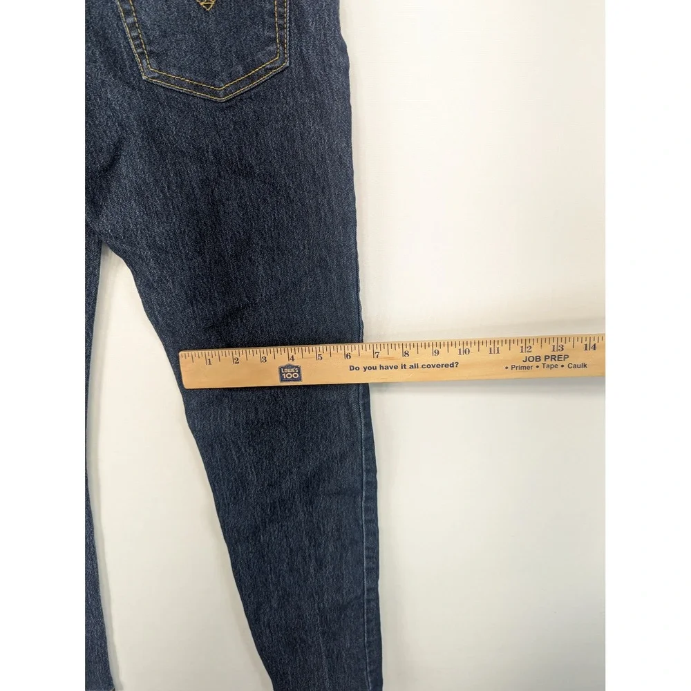 Levi's 502 Regular Taper Boys Jeans Size 12 Reg Dark Wash‎ Denim 26x27